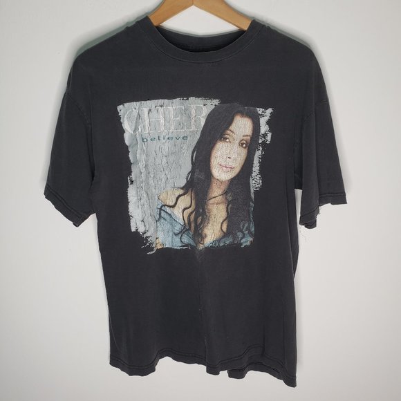 Giant Other - Vintage Cher Believe 1999 Tour Tee Shirt Size L